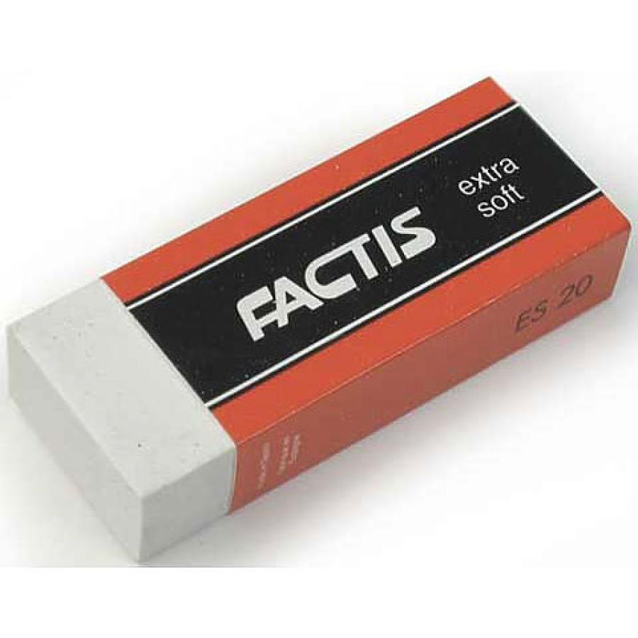 FACTIS EXTRA SOFT WHITE ERASER