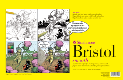 300 SMOOTH BRISTOL 11X17 24SH