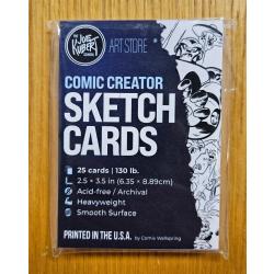 BLANK TRADING CARDS 25 Pack